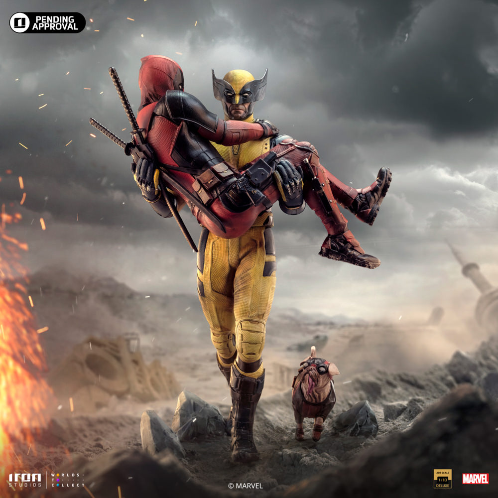 Pre-Order Iron Studios Marvel Deadpool & Wolverine Deluxe Art Scale Statue